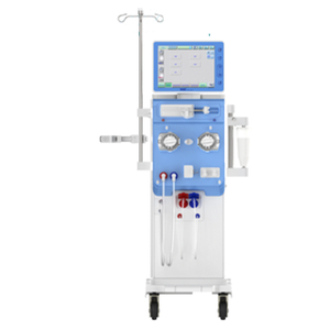 Hemodiálisis de la máquina de diálisis de sangre del hospital del paciente de riñón